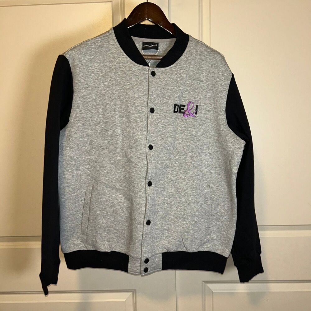 NEW Blizzard Entertainment Employee Varsity Jacket DE&I Logo Size XL